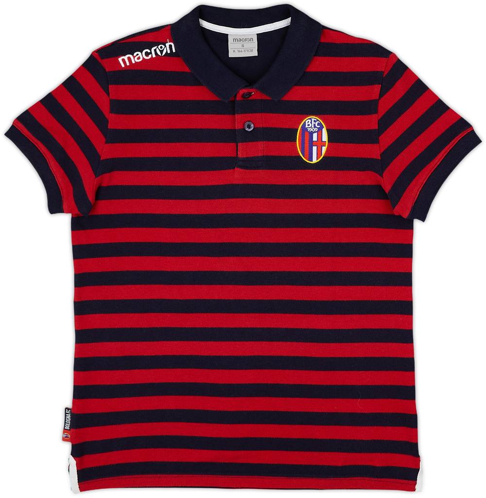 2013-14 Bologna Macron Polo Shirt - 9/10 - (S)