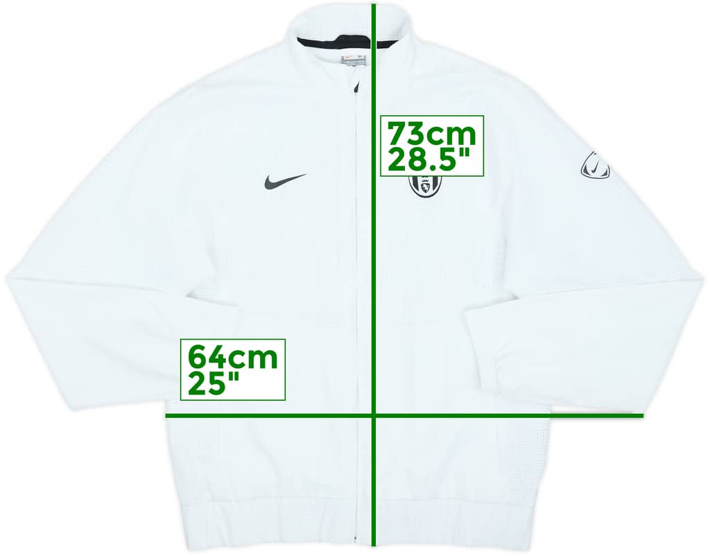 2009-10 Juventus Nike Track Jacket - 9/10 - (M)