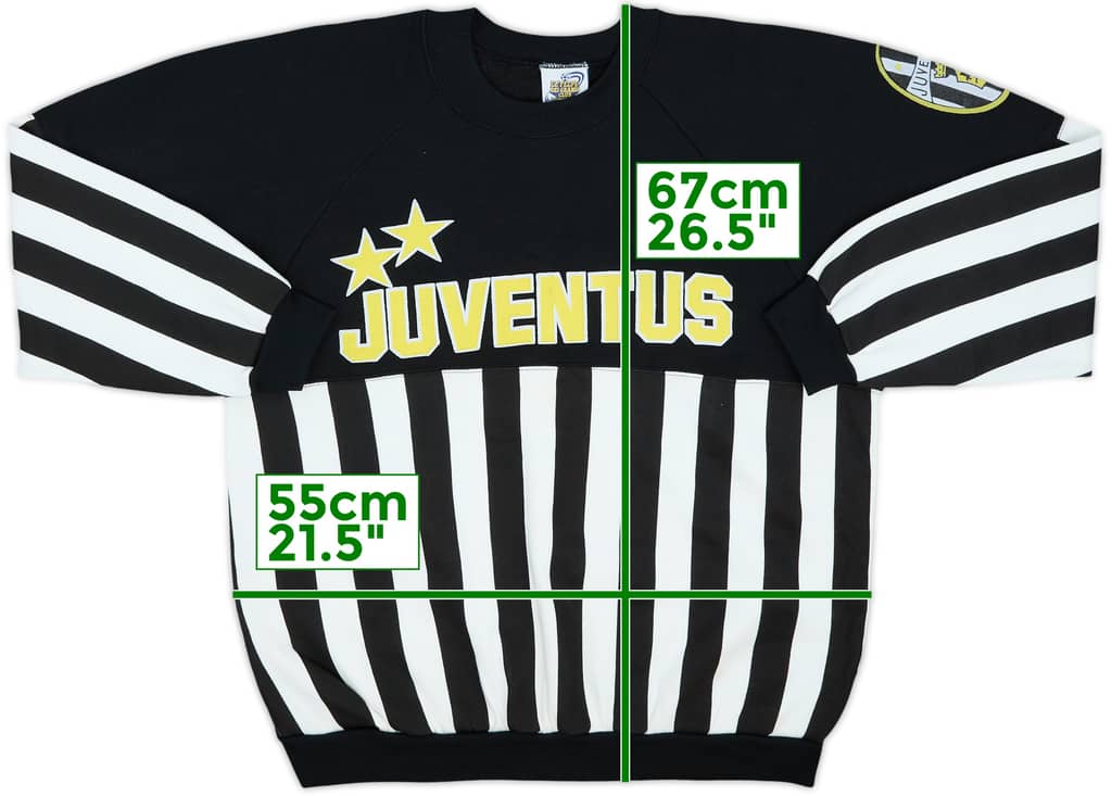 1990-91 Juventus Le Felpe Dei Grande Club Sweat Top - 8/10 - (M)