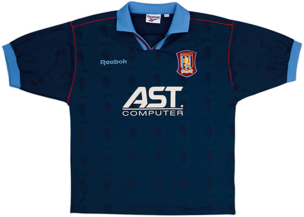 1995-97 Aston Villa Away Shirt - 8/10 - (L)