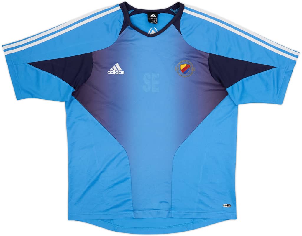 Camiseta adidas de entrenamiento de Djurgardens 2004 - 5/10 - (L/XL)