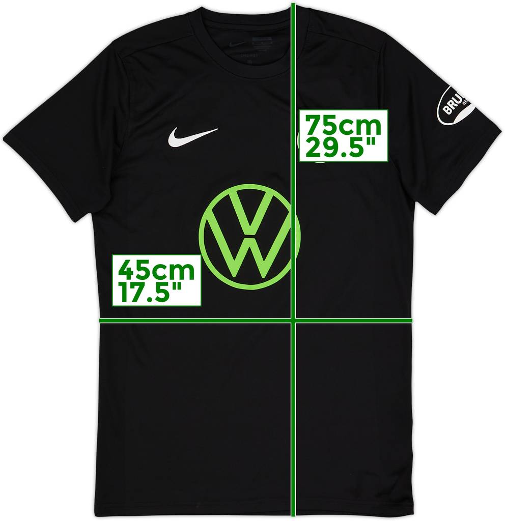 2022-23 Wolfsburg Nike Training Shirt - 9/10 - (M)