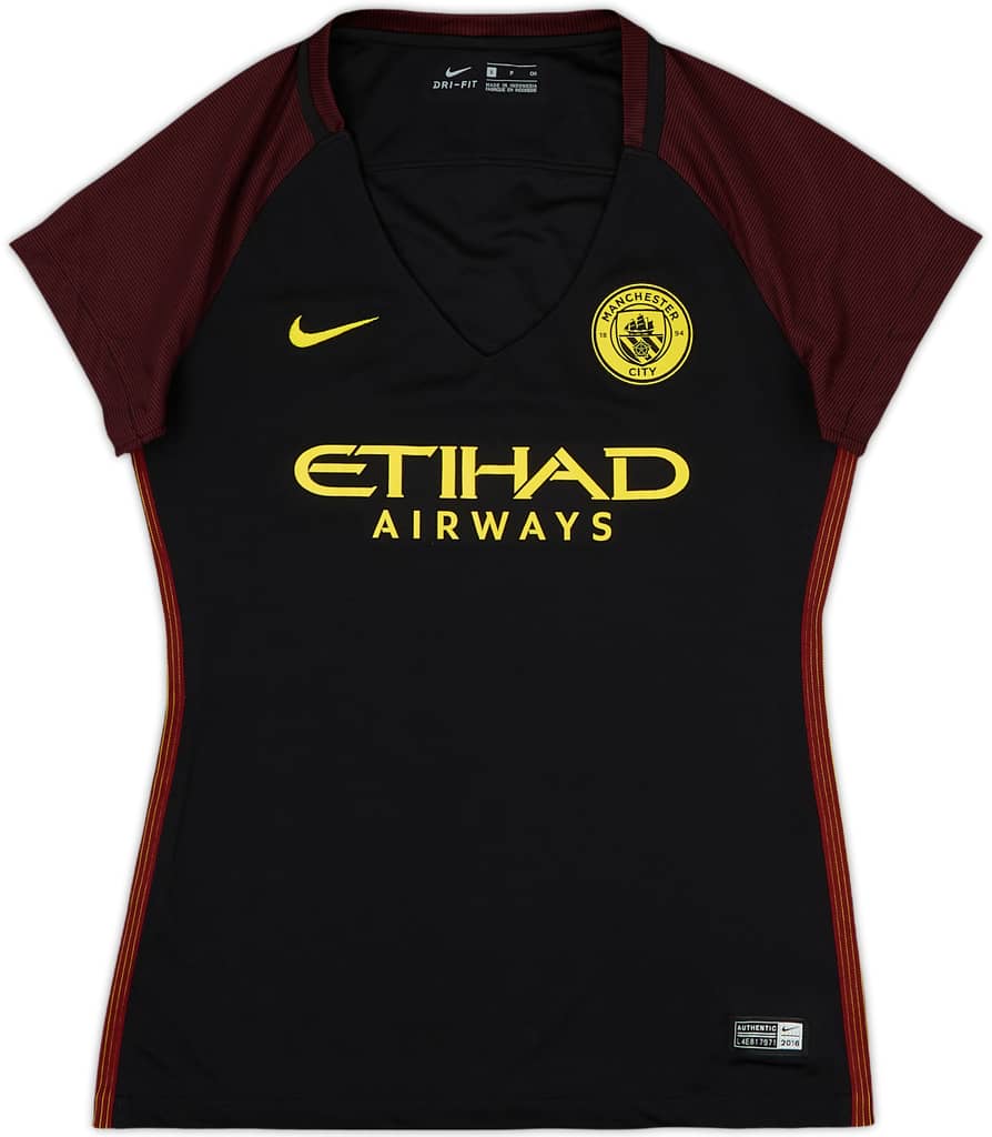 2016-17 Manchester City Away Shirt - 9/10 - (Women's S)