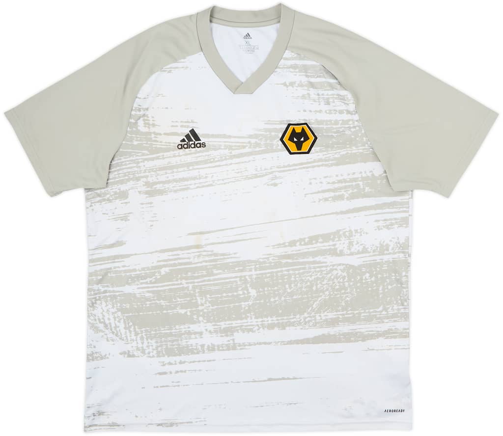 2020-21 Wolves adidas Pre-Match Training Shirt - 7/10 - (XL)