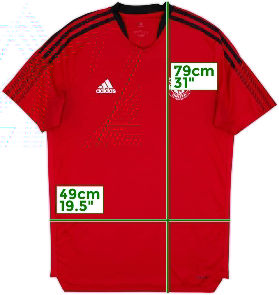 2021-22 Manchester United adidas Training Shirt - 4/10 - (L)