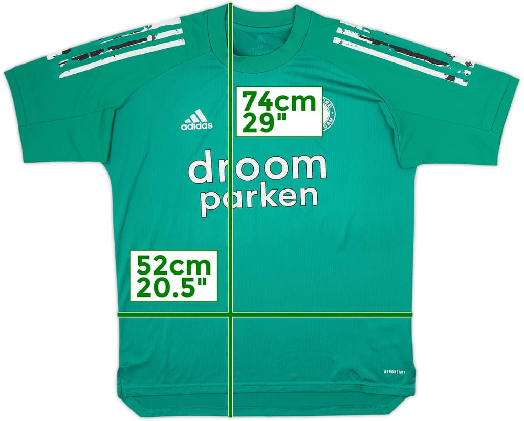 2020-21 Feyenoord adidas Training Shirt - 4/10 - (M)