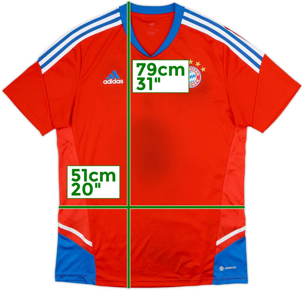 2022-23 Bayern Munich adidas Training Shirt - 5/10 - (L)