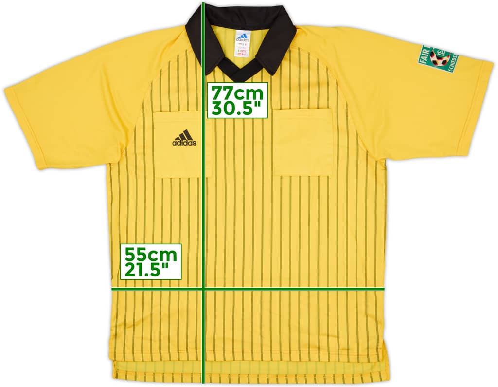 Camiseta de árbitro de la Germany FA adidas 1990s - 9/10 - (L)