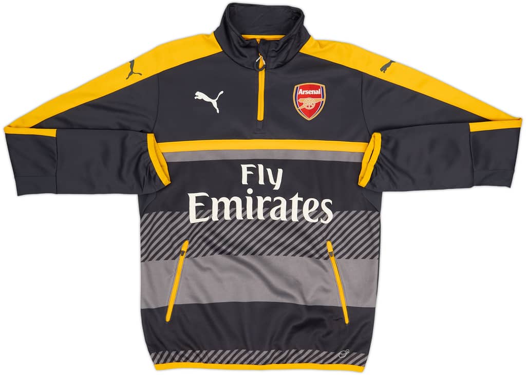2015-16 Arsenal Puma 1/4 Zip Training Top - 7/10 - (S)