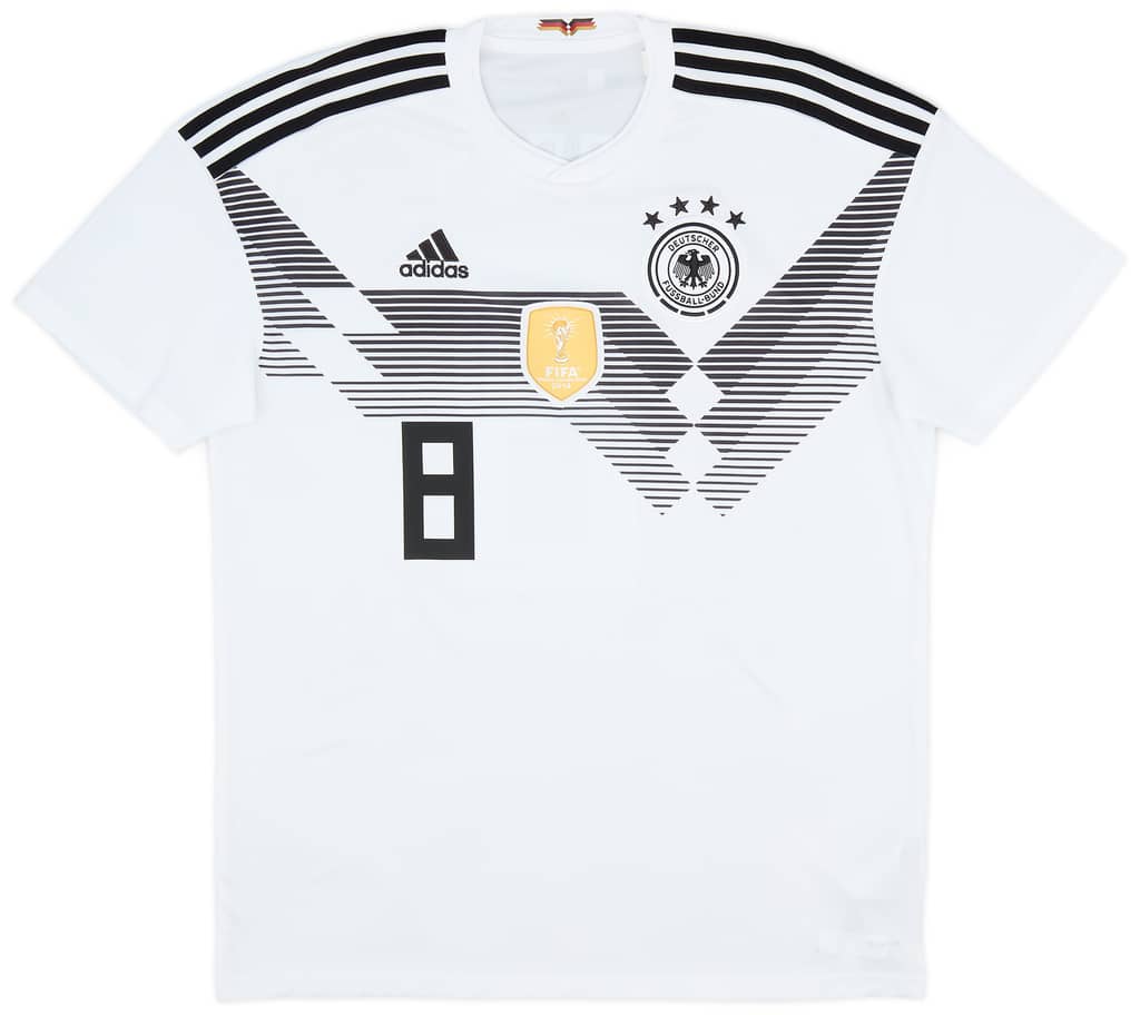 2018-19 Germany Home Shirt Kroos #8 - 6/10 - (S)