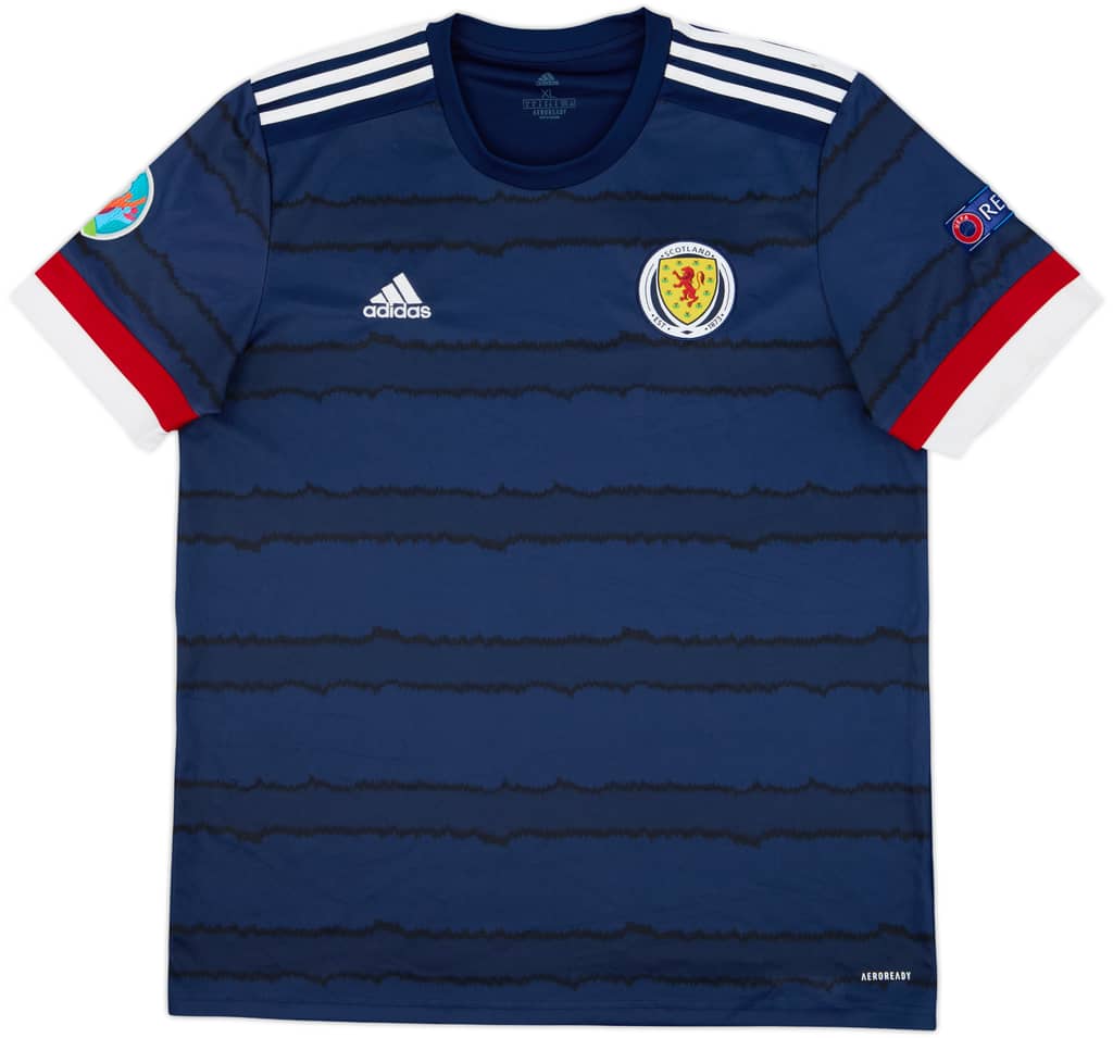 2020-22 Scotland Home Shirt - 10/10 - (XL)