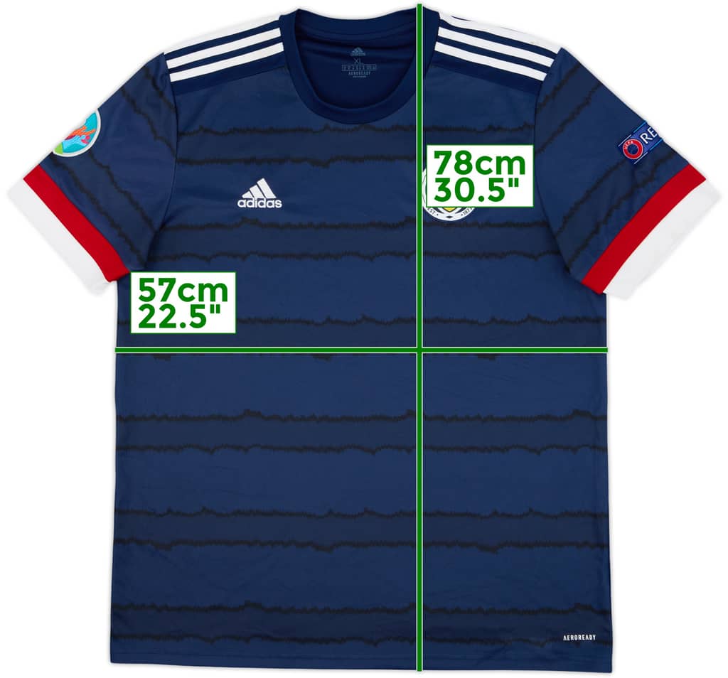 2020-22 Scotland Home Shirt - 10/10 - (XL)