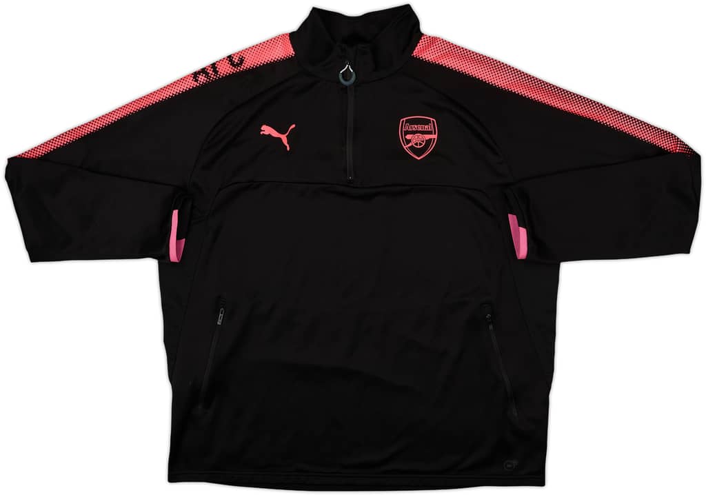 2016-17 Arsenal Puma 1/4 Zip Training Top - 8/10 - (XXL)