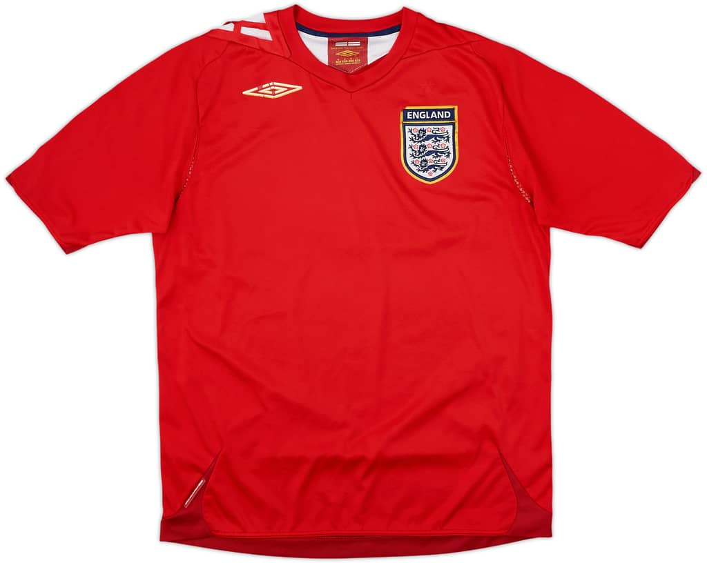 2006-08 England Away Shirt - 5/10 - (M)