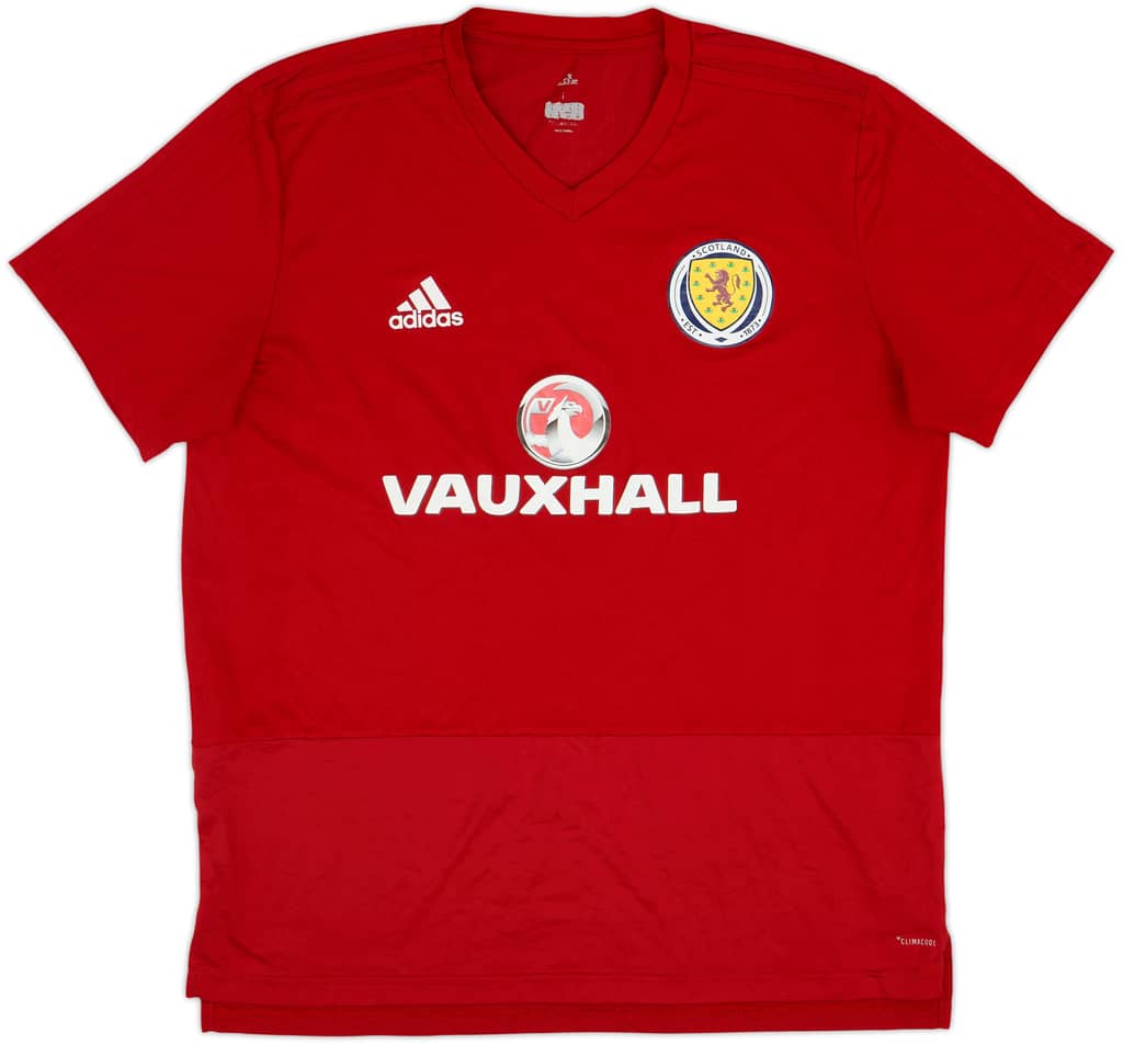 2017-18 Scotland adidas Training Shirt - 8/10 - (L)