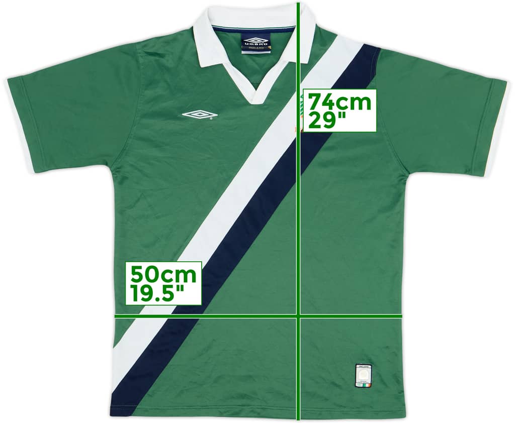 2001-03 Ireland Umbro Training Shirt - 8/10 - (M)
