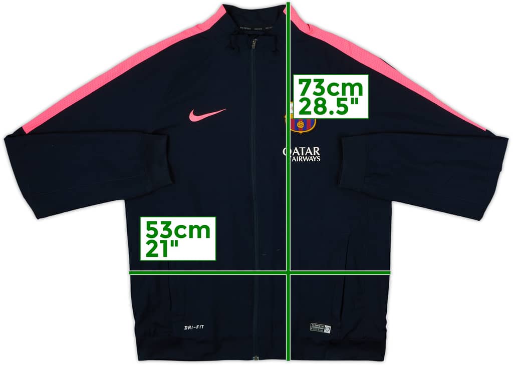 2014-15 Barcelona Nike Track Jacket - 5/10 - (M)