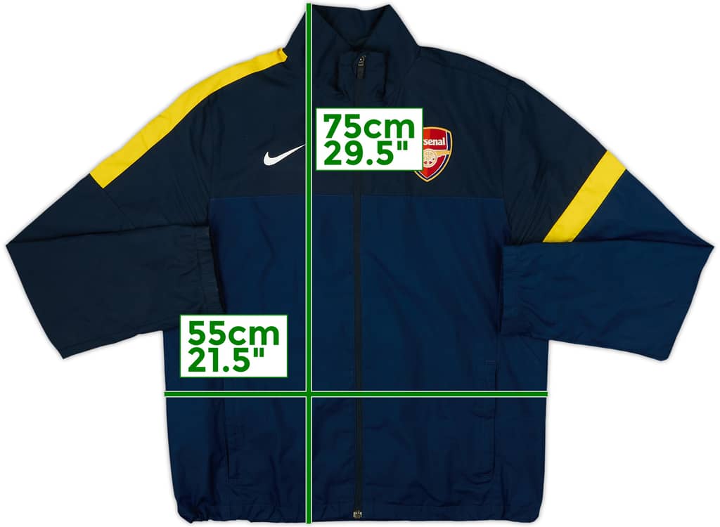 2012-13 Arsenal Nike Track Jacket - 7/10 - (M)