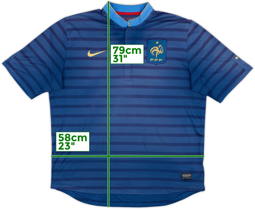 2012-13 France Home Shirt - 4/10 - (XL)