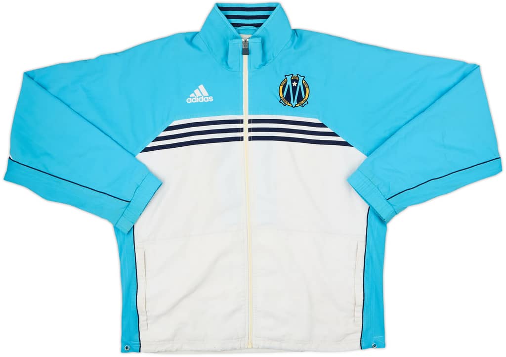 1999-00 Olympique Marseille adidas Track Jacket - 4/10 - (M)