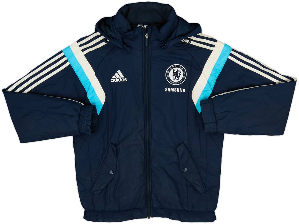 2014-15 Chelsea adidas Padded Bench Coat - 6/10 - (XS)