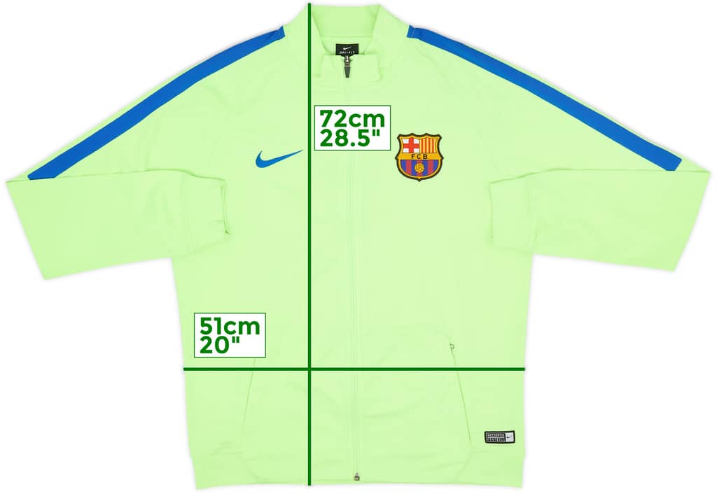 2017-18 Barcelona Nike Track Jacket - 10/10 - (L)