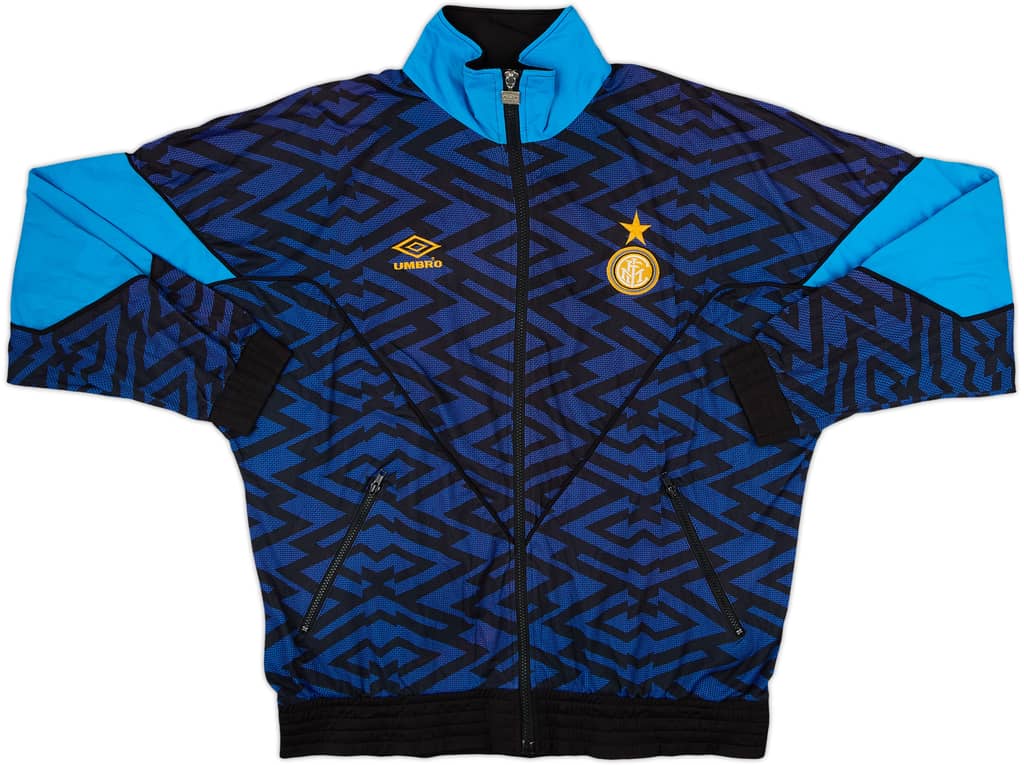 1994-95 Inter Milan Umbro Track Jacket - 8/10 - (L)