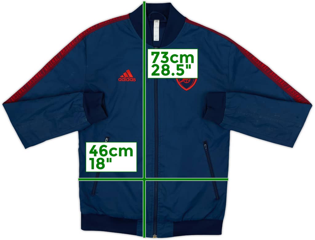 2019-20 Arsenal adidas Bomber Jacket - 7/10 - (S)