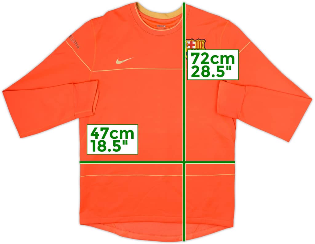 2008-09 Barcelona Nike Sweat Top - 6/10 - (S)