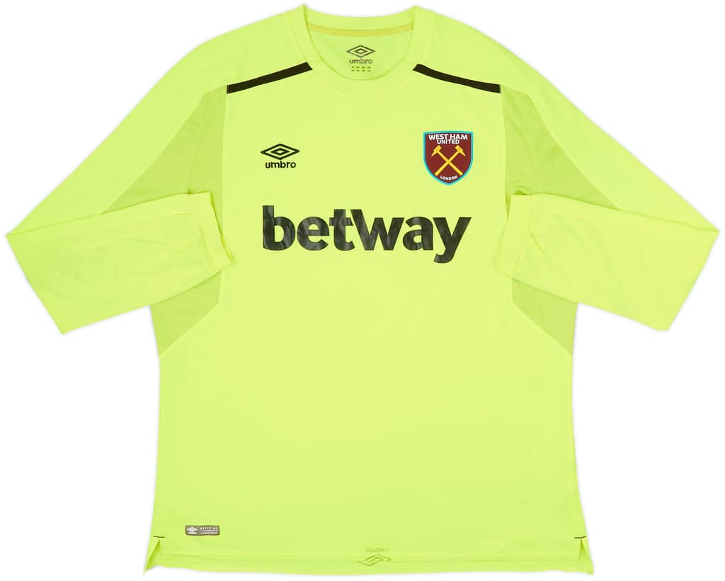 2017-18 West Ham GK Shirt - 5/10 - (XXL)