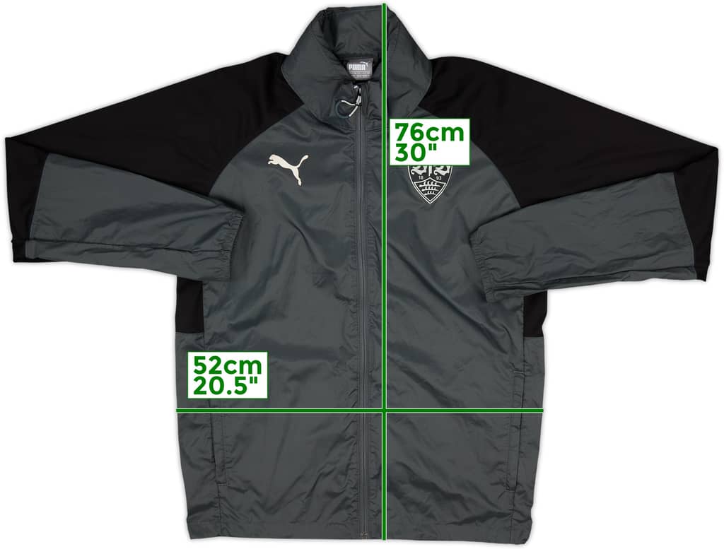 2016-17 Stuttgart Puma Hooded Rain Jacket - 10/10 - (M)