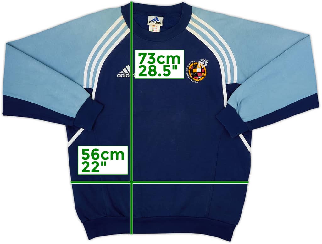2000-02 Spain adidas Sweat Top - 4/10 - (M)