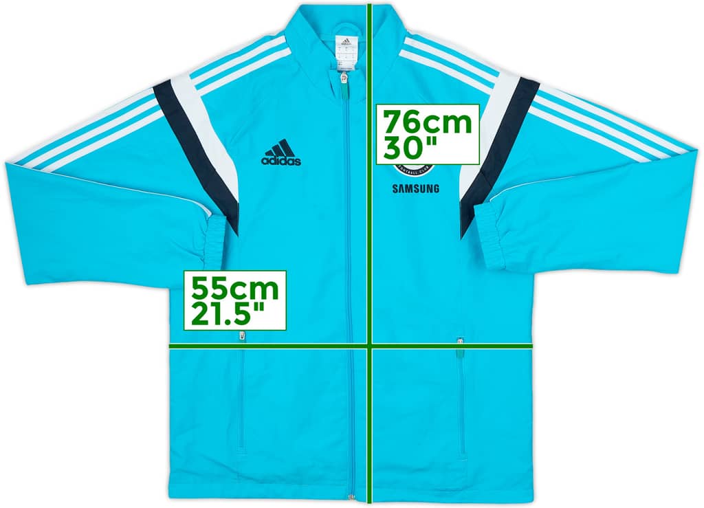 2014-15 Chelsea adidas Track Jacket - 5/10 - (M)