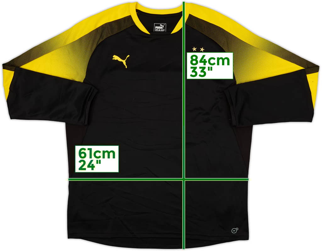 2016-17 Borussia Dortmund Puma Sweat Top - 8/10 - (XXL)