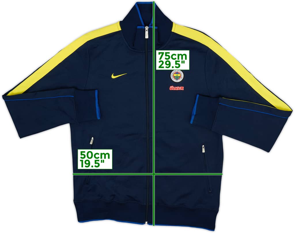 2013-14 Fenerbahce Basketball Nike Track Jacket - 10/10 - (L)