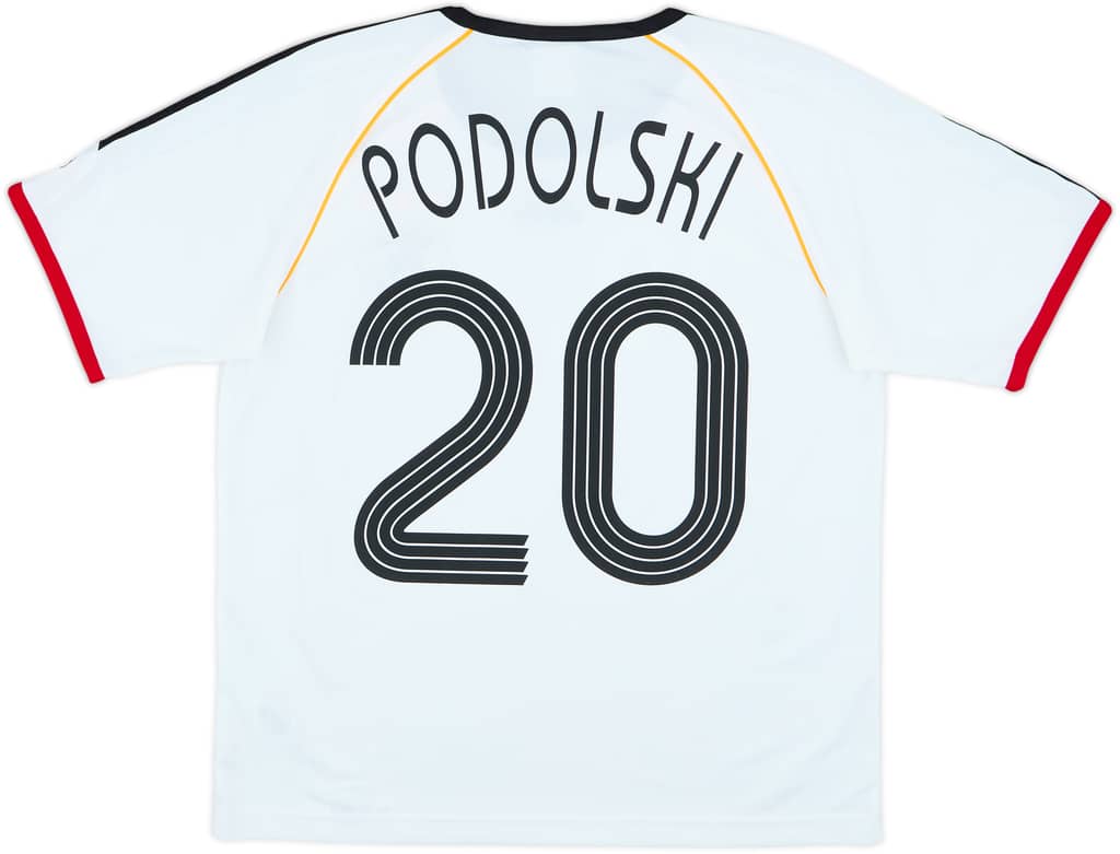 2005-07 Germany Basic Home Shirt Podolski #20