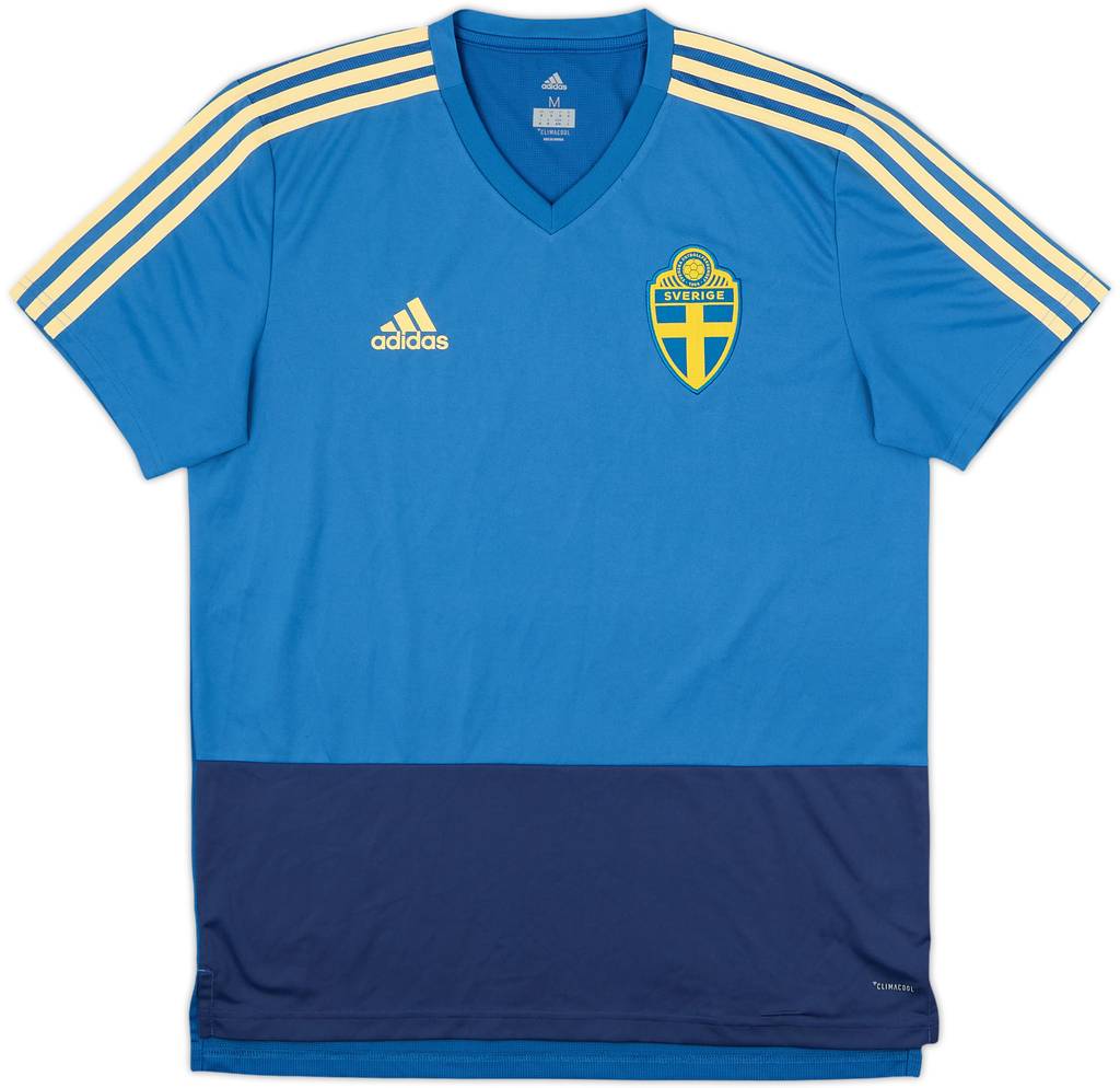 2018-19 Sweden adidas Training Shirt - 7/10 - (M)