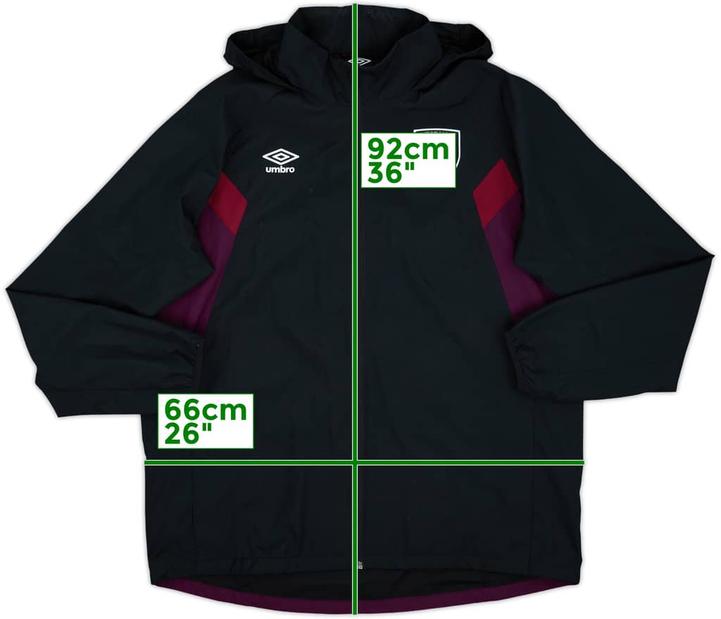 2018-19 West Ham Umbro Rain Jacket - 7/10 - (XXL)