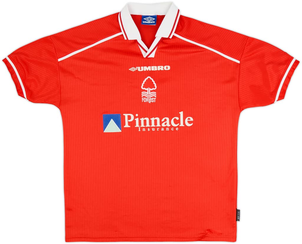 1998-00 Nottingham Forest Home Shirt - 8/10 - (XL)