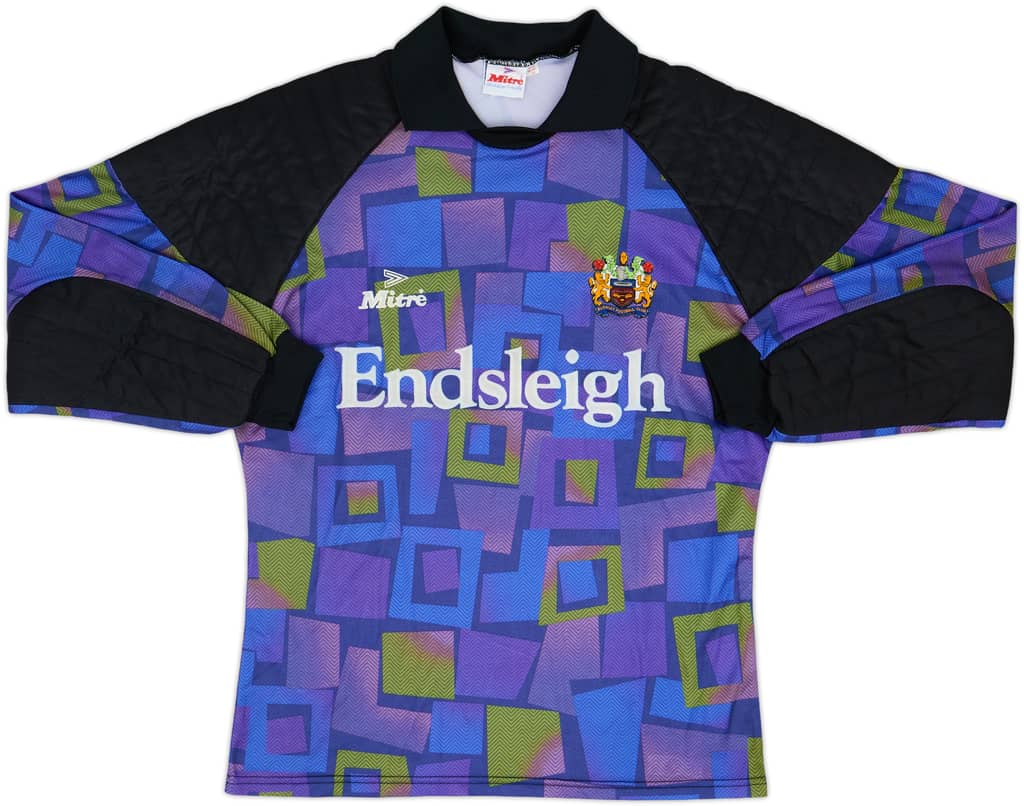 1994-95 Burnley GK Shirt - 9/10 - (M)