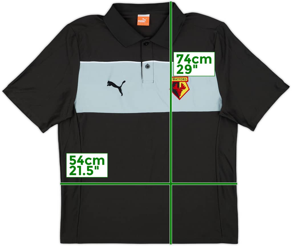 2012-13 Watford Puma Polo Shirt - 10/10 - (L)