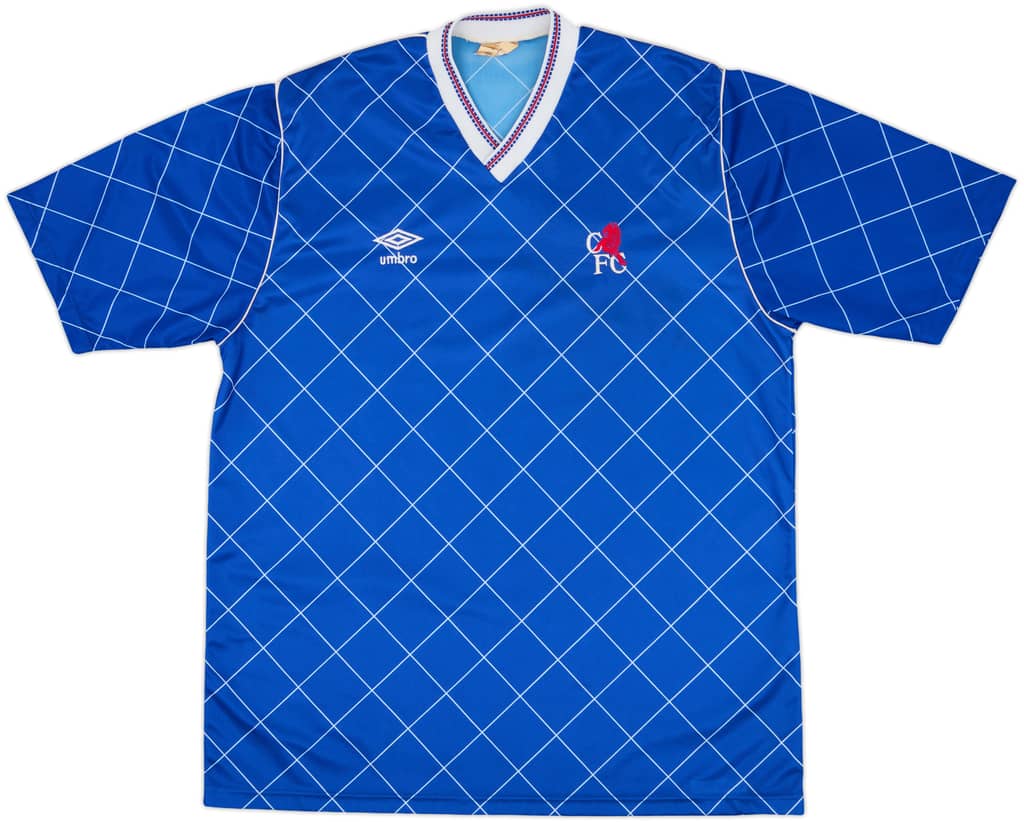 1987-89 Chelsea Camiseta de Local - 9/10 - (L)