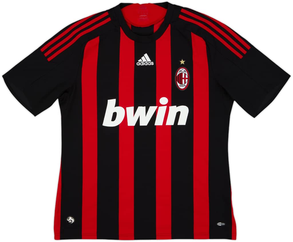 2008-09 AC Milan Home Shirt Nesta #13 - 5/10 - (L)