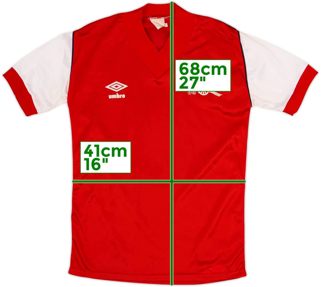 1982-84 Arsenal Home Shirt - 9/10 - (S)