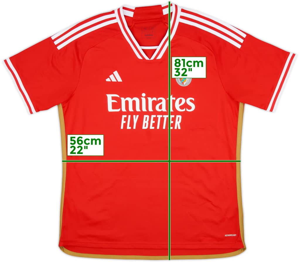 2023-24 Benfica Home Shirt - 10/10 - (XL)
