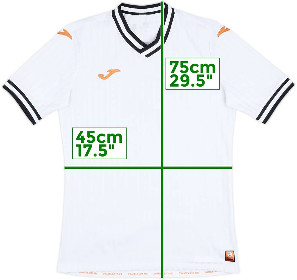 2021-22 Swansea Home Shirt - 7/10 - (M)