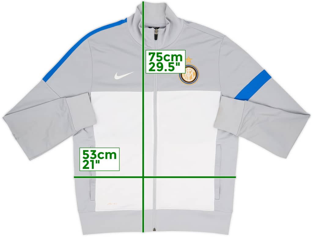 2013-14 Inter Milan Nike Track Jacket - 7/10 - (M)