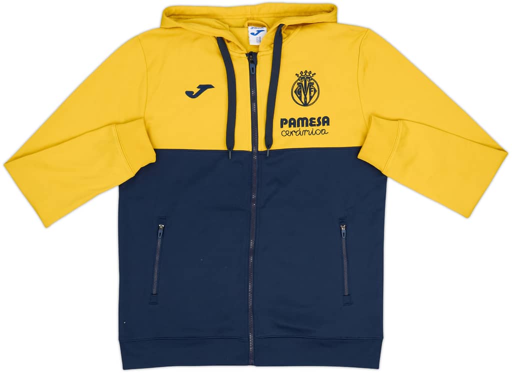 2023-24 Villarreal Joma Hooded Track Jacket - 8/10 - (M)