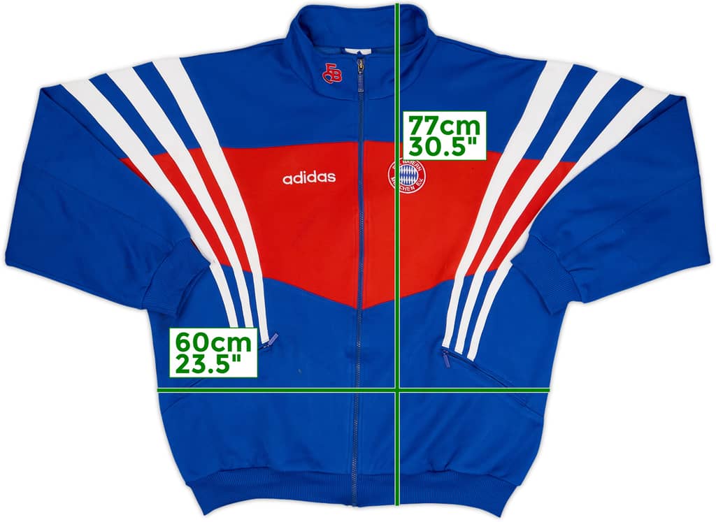 1995-96 Bayern Munich adidas Track Jacket - 6/10 - (L)