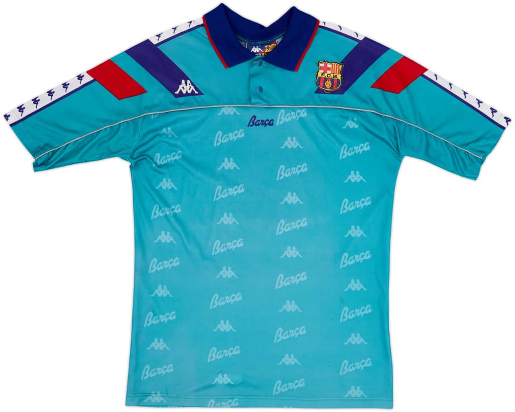 1992-95 Barcelona Away Shirt - 4/10 - (XL)